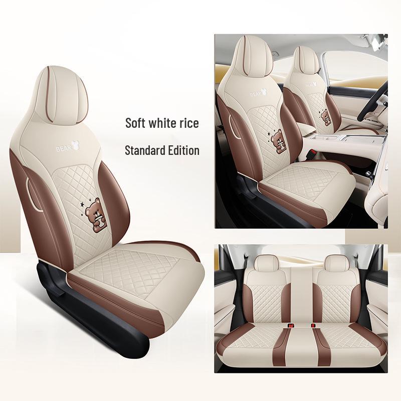 Wuling Bingo S Full Leather Car Seat Cushion - Four Seasons Version 2025