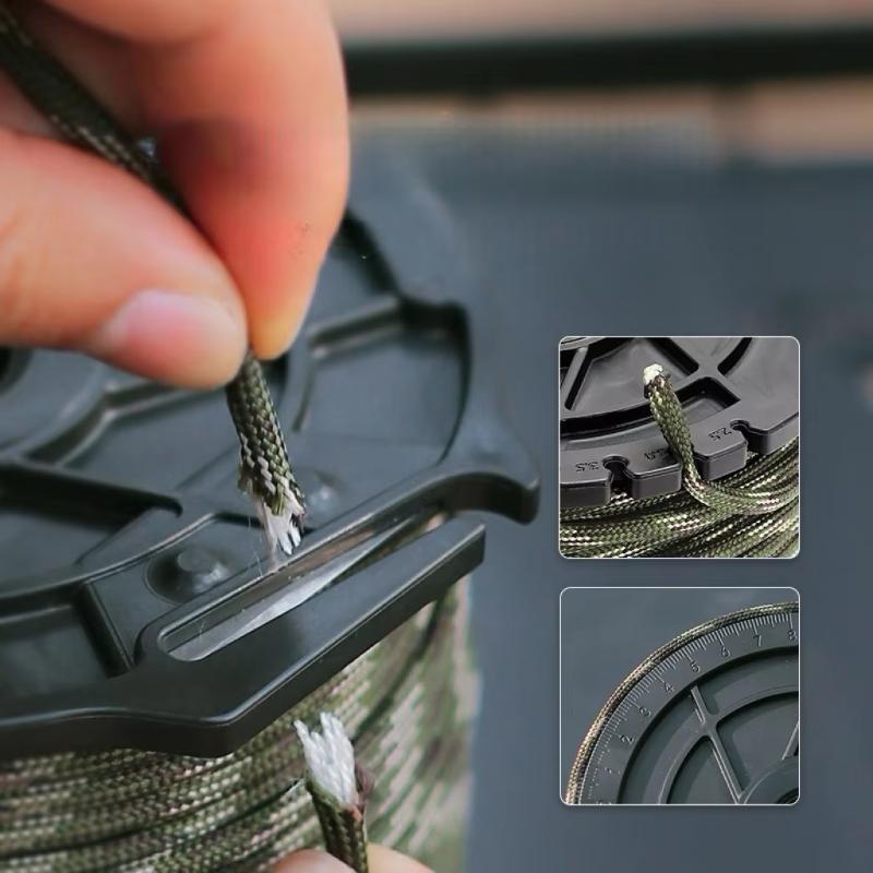 9-Strang Paracord Seil 100m Rolle Geflochtene Outdoor Camping Zelt Abspannleine Strapazierfähige Lanyard Für Wandern Überleben DIY Bastelgebrauch