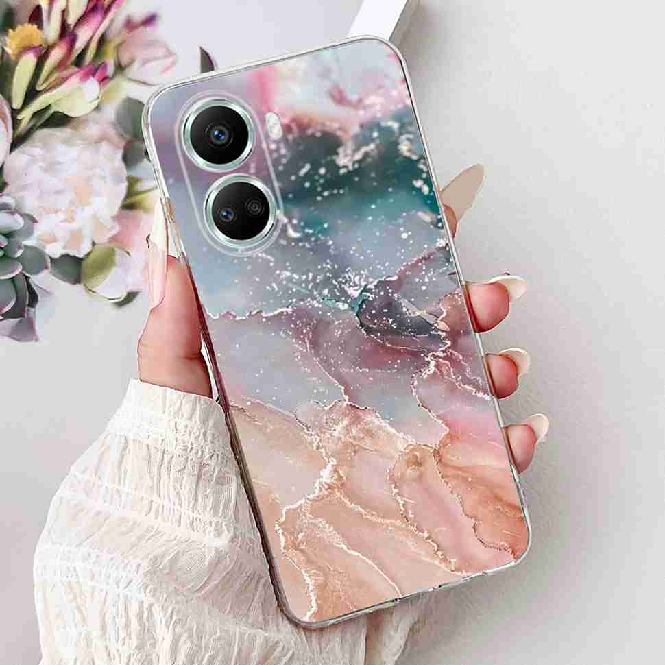 For Huawei nova 10 SE 4G Case BNE-LX1 Luxury Flower Soft Silicone TPU Cover For Huawei Nova 10SE 6.67" Butterfly Phone Casing
