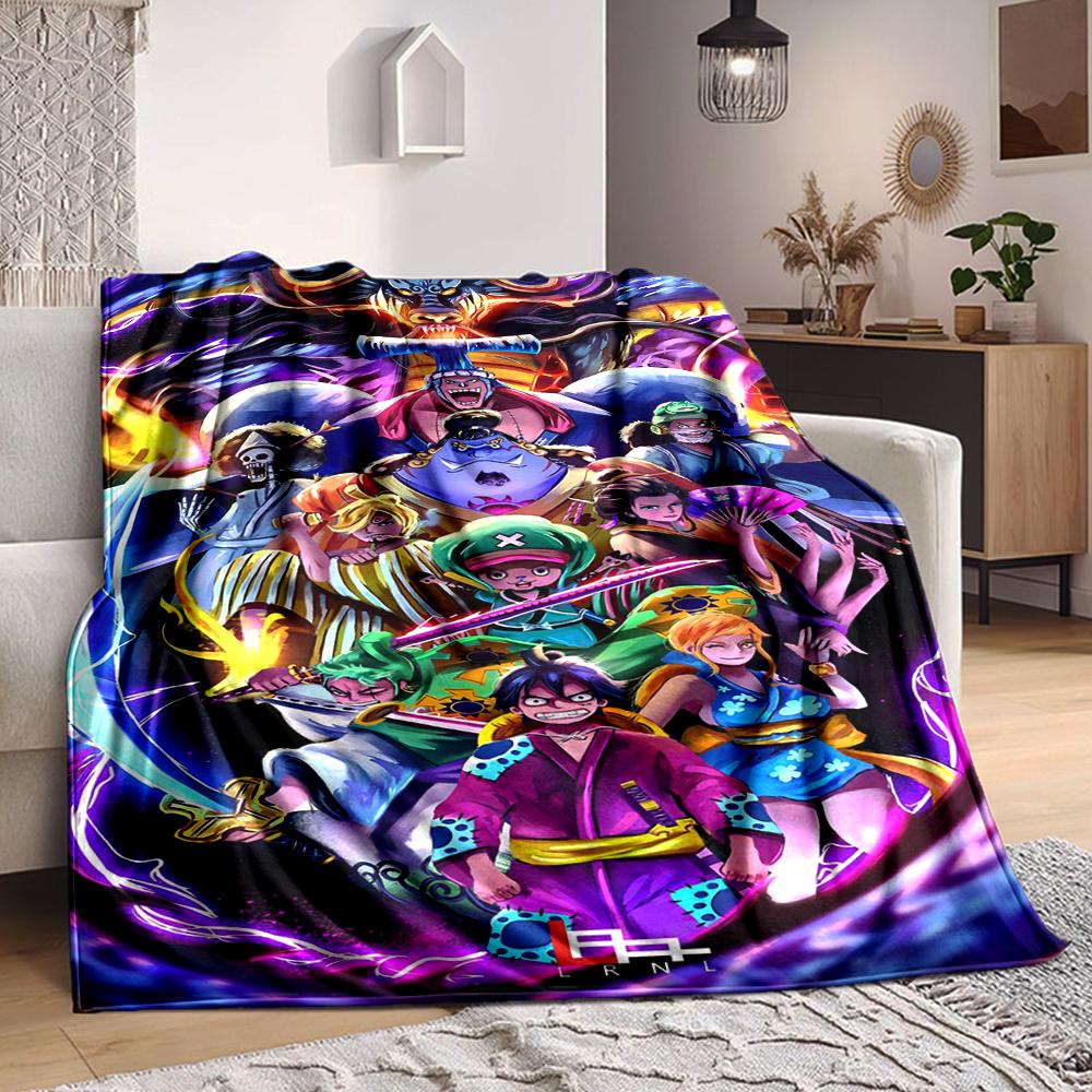 1Pc Dragon Ball Heroes Epic Battle Flannel Blanket, Soft And Comfortable, Casual Warm, Camping Travel, Christmas, Halloween Xmas Gift L1384
