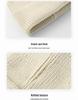 Warm Knitted Fleece-Lined Windproof Korean-Style Ear Protection Woolen Hat for Autumn and Winter Skiing