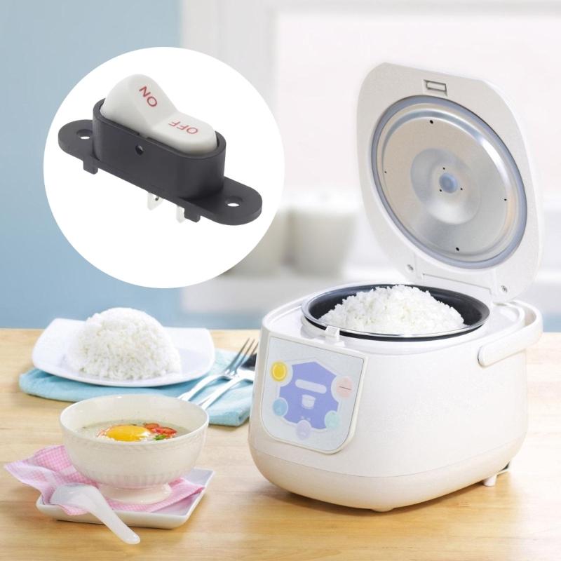 Small 2 Pin Electrical Switches Double Speed Control Waterproof Designs Two Ways Toggles Switches Ideal for Kitchen Appliances