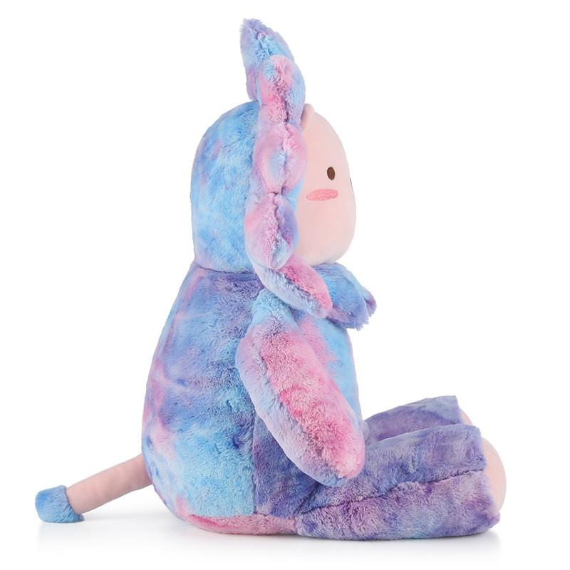 Stuffed Plush Animals Toys Soft Dolls Tie-dye Lion Children Gift Kawaii Baby Kids Hobbie Toys