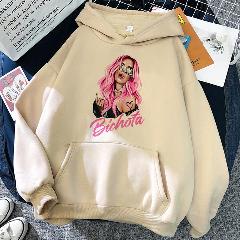 90s Y2k Sweatshirt Woman Hoodie Manana Sera Bonito Bichota Karol G Hoodies Women GraphicTrendy Clothing Streetwear