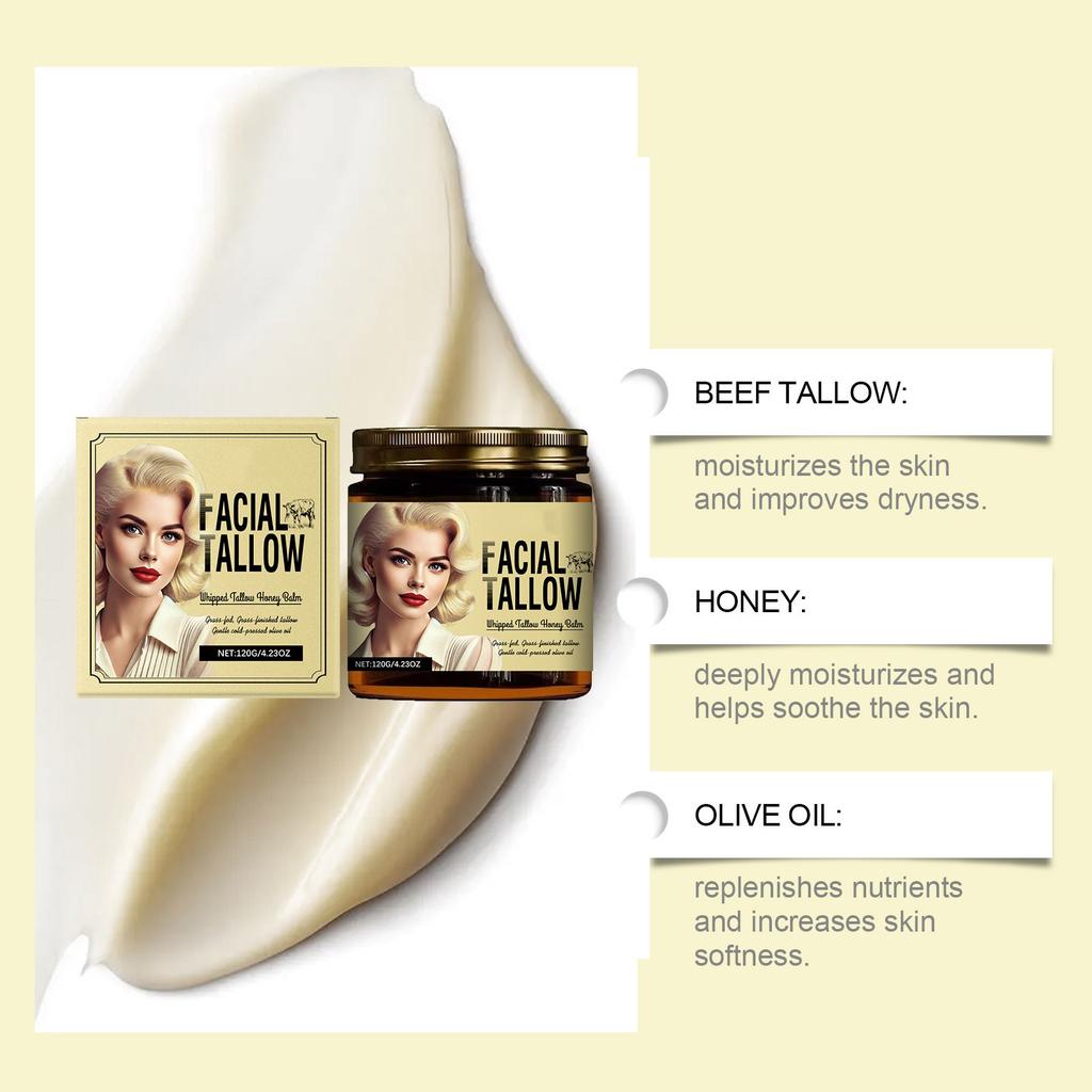 Butter Honey Moisturizing Face Cream Deeply Moisturizes, Locks Water, Moisturizes, Relieves Dryness, And Protects Skin