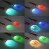 Light Up Hanging Ornaments Rechargeable DIY Acrylic Blank Pendant Charm with Rope for Festival Wedding Party Home Decor