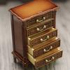 Miniature Dollhouse Cabinet with Functional Drawers Model Furniture for Role Playing and Handcraft Scene Display