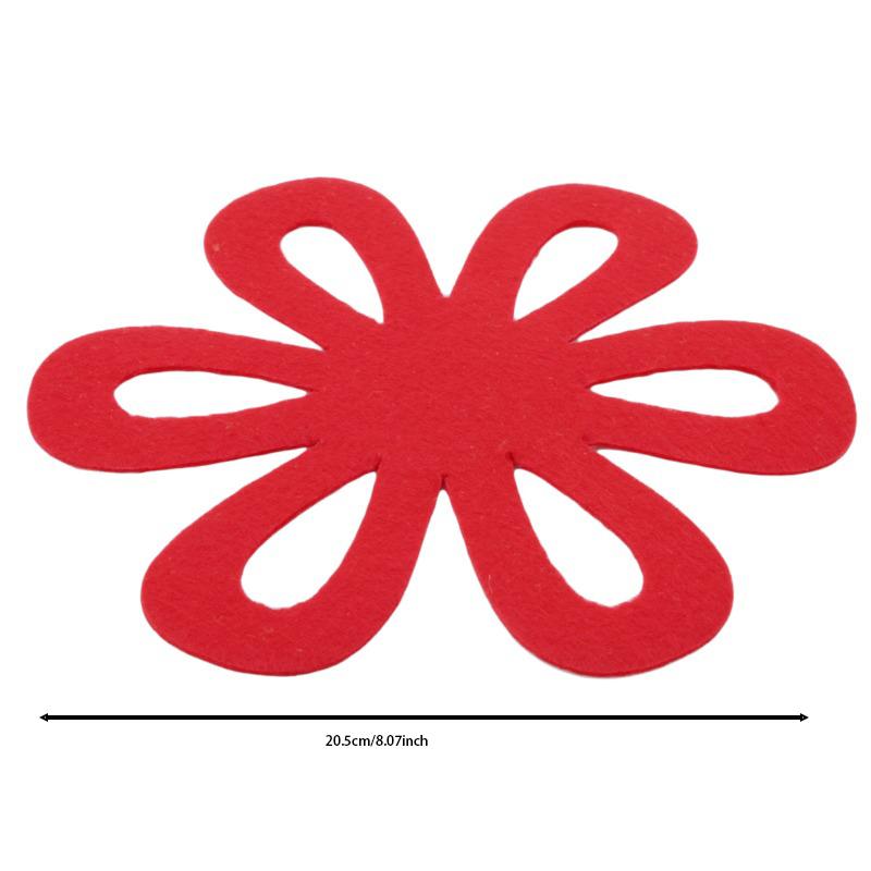 6 ks/sada Kuchyňské náčiní Butterfly Pot Mat Pan & Dish Protectors Prostírání
