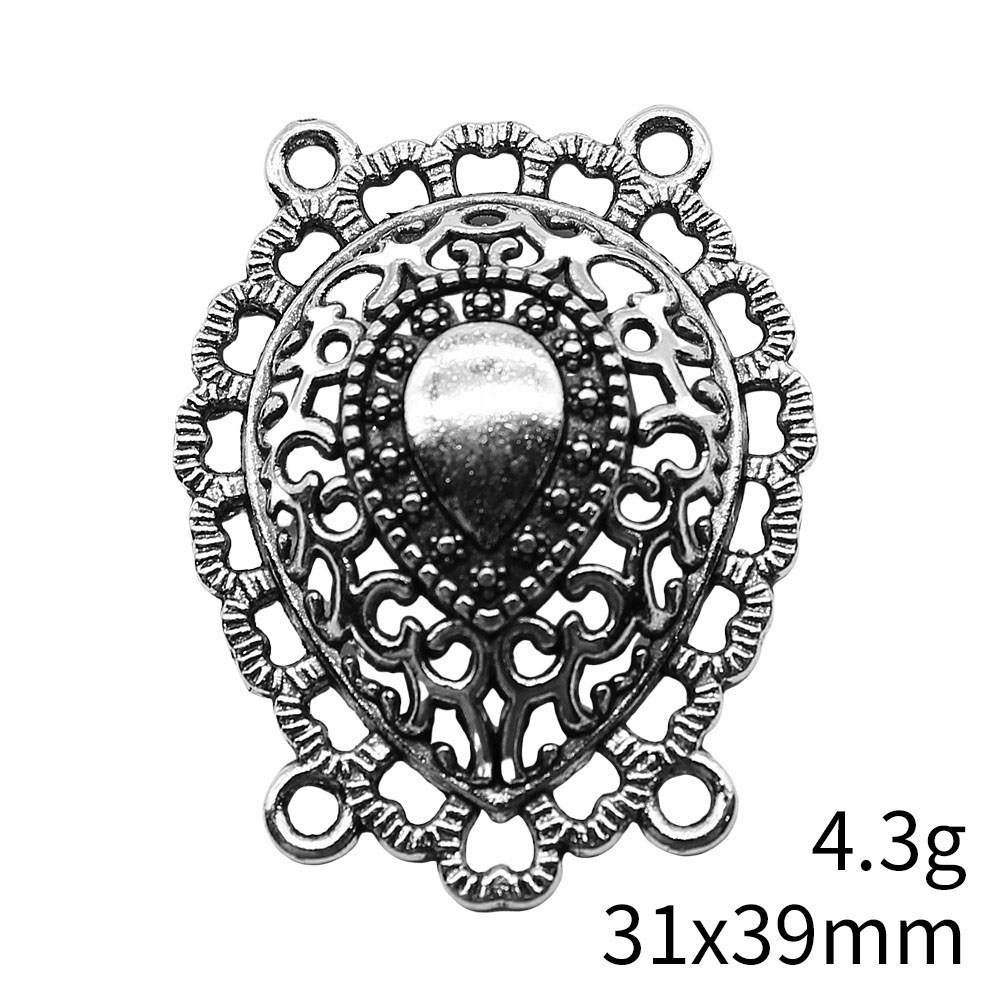 Thanksgiving Day Jewelry Findings And Components Four-Hole Necklace Connector Accessories Parts Cheap Cute Stuff Decorations And Accessories