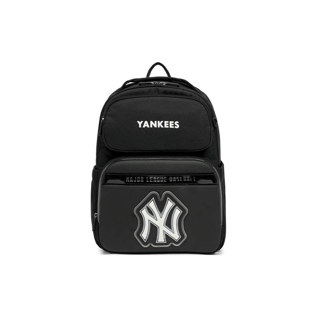 New MLB Polyester Backpack Regular Men's Black 7ABK0023N50BKS