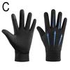 Winter Men's Cycling Gloves Plush Warm Windproof Touch Screen Non-slip Running Fitness Cycling Sports Warm Gloves