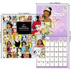 Disney Princess Calendar 2026 - Deluxe 2026 Princesses Wall Calendar Bundle with Over 100 Reminder Stickers Featuring Ariel, Belle, Cinderella, More