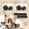 Pull-Out Dog Nail Scratch Board Stress-Free Wooden Dog Nail File Board Built-in Snack Box Pet Nail Grinder Scratcher