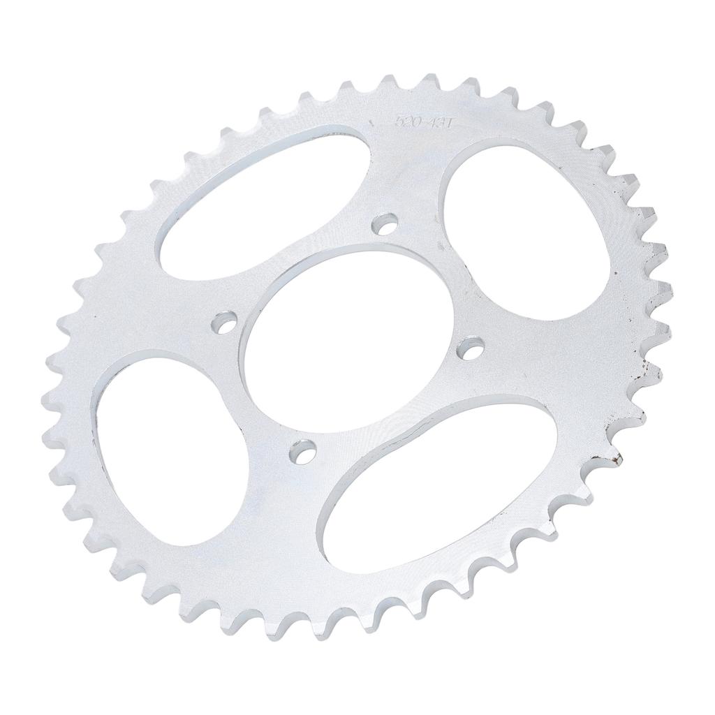 37T 428 Rear Chain Sprocket 52mm Steel Rear Drive Sprocket Cog Replacement for DIY Motorcycle ATV Karting