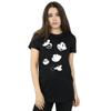 Disney Womens/Ladies Mickey Mouse Faces Cotton Boyfriend T-Shirt