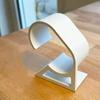 3D Printed Watch Stand Easy to Assemble Smooth Curved Design Stable Base Holder for Watch Storage Travel Use