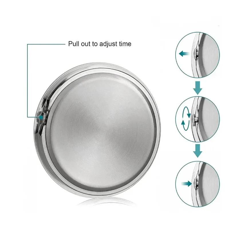 Car Clock Any Sticker One Key Start Electronic Quartz Clock Sticky Waterproof High Precision Electronic Watch Car Accessories