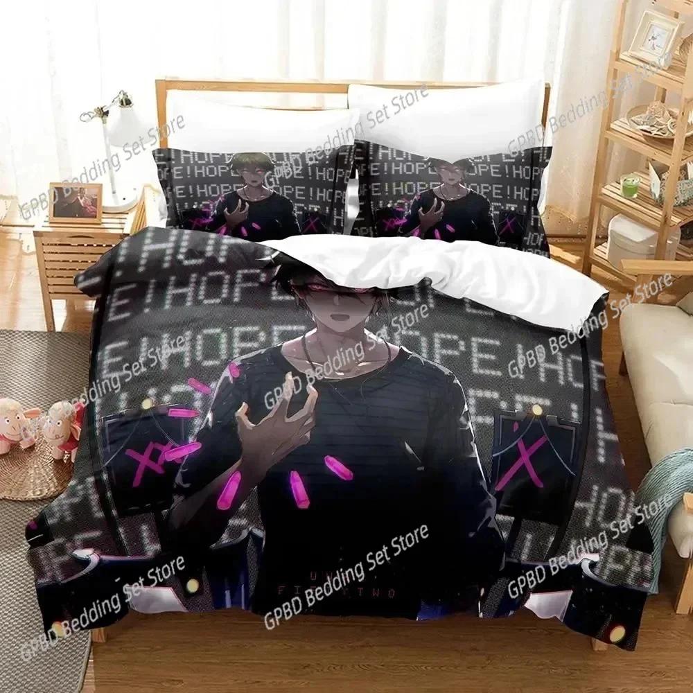 Anime Danganronpa V3 Chiaki Nanami Bedding Set 3D Printed Suitable for Bedroom Duvet Cover Set With Pillowcases Home Textile