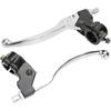 HIAORS Silver Left Right 7/8" 22Mm Clutch Brake Handle Levers Perch For XR80 XR100 CRF70 CRF70F CRF80 CRF100 XR200R CRF450R XR100 XR250 Xtreme 125Cc
