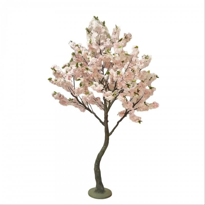 Árvore de Flor de Cerejeira Artificial Decoração de Casamento Interior de Casa Prop para Fotografia de Jardim Exterior 60cm a 260cm de Altura