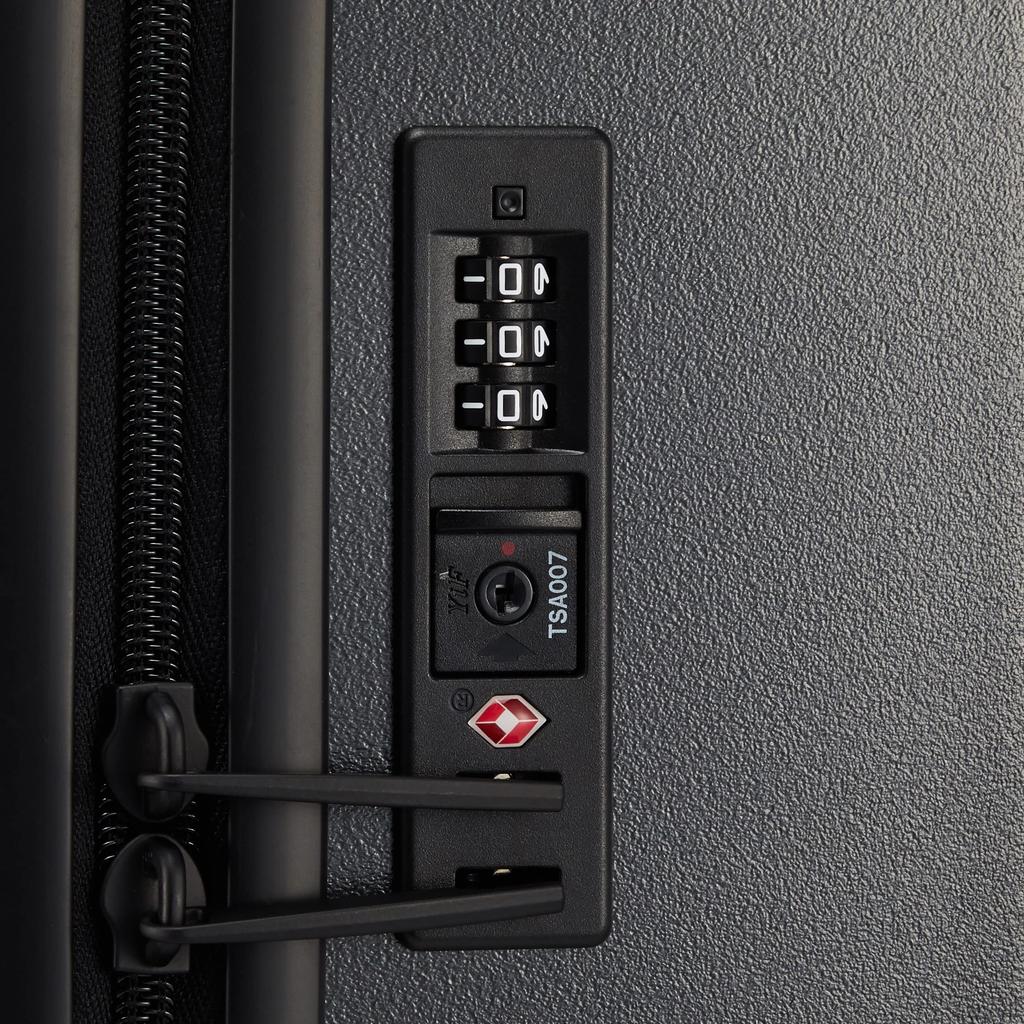 [ace. TOKYO] Cornerstone 2-Z Suitcase No. 06862, 48L, 3.5kg, 3-5 Nights, 62cm, Gunmetallic, One Size