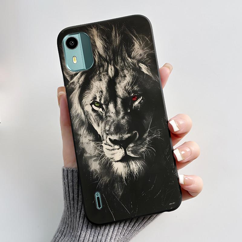 Soft TPU Case For Nokia C12 Cute Love Rabbit Funny Shockproof Silicone Phone Case For Nokia C12 Plus Pro Back Cover C 12 Fundas