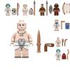 Children's Assembly Toy Intelligent And Educational Egyptian Spear Infantry Pharaoh Guard Building Blocks