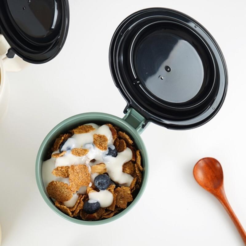 Lid mug 3 colors ivory