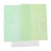 3 Pcs Report Cover with Clip 40 Sheet Capacity Clear Thickened PP File Folder for A4 and Letter Size Paper