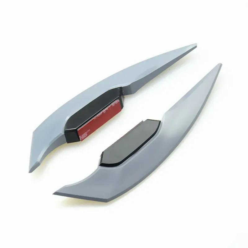 2pcs Motorcycle Winglet Aerodynamic Spoiler Wings High-quality Self-adhesive Motorbike Decoration Sticker Motorcycle Equipments