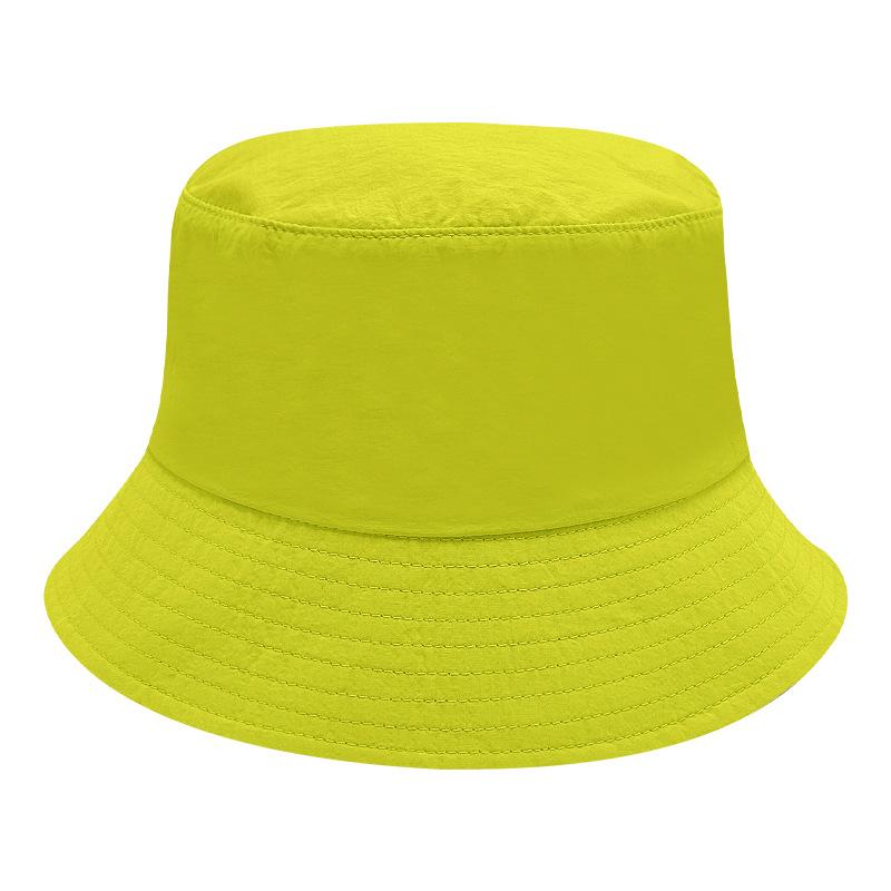 

Панама печать шляпа-ведро модная шляпа от солнца с плоским верхом шляпа от солнца весенняя родительско-детская круглая шляпа рекламная шляпа печать M（56-58cm） флуоресцентный желтый