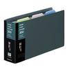 KOKUYO Business Card Holder, Paper Replacement Type, 2 Holes, 300 People, Vertical, Dark Gray, Mei-30DM