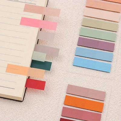 Kitap Açıklamaları İçin Morandi Renkli Yapışkan Not Sekmeleri, Dosya Sınıflandırma İndeks Etiketleri, Okul ve Ofis Malzemeleri İçin
