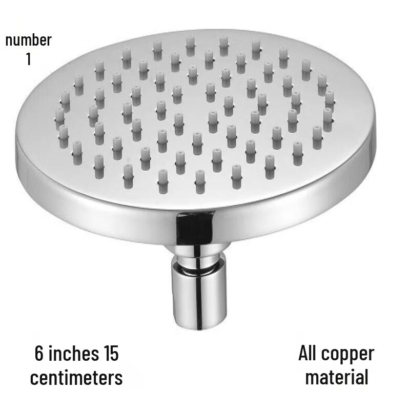 TLXT Premium Full-Copper Detachable Shower Head