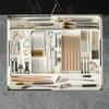 Plastic Drawer Organizer Adjustable Flatware Cutlery Holder Tray  Drawer Divider