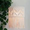 1Pc Chandelier Chic Macrame Bohemia Lampshade Woven Lamp Shade Hanging Lamp Cover Tapestry Decor Pendant Light Cover
