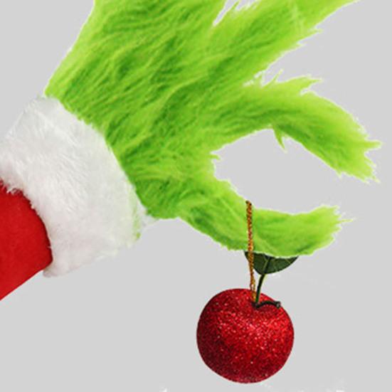 Christmas Ornament Realistic Design Wire Inside Fingers Elf Arm Decoration Tree Home Party Hanging Ornament