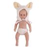 Neugeborene Babypuppe, realistische Neugeborenen-Babypuppen, Ganzkörper-Silikon, süße kleine Babypuppe, realistische Simulationspuppe