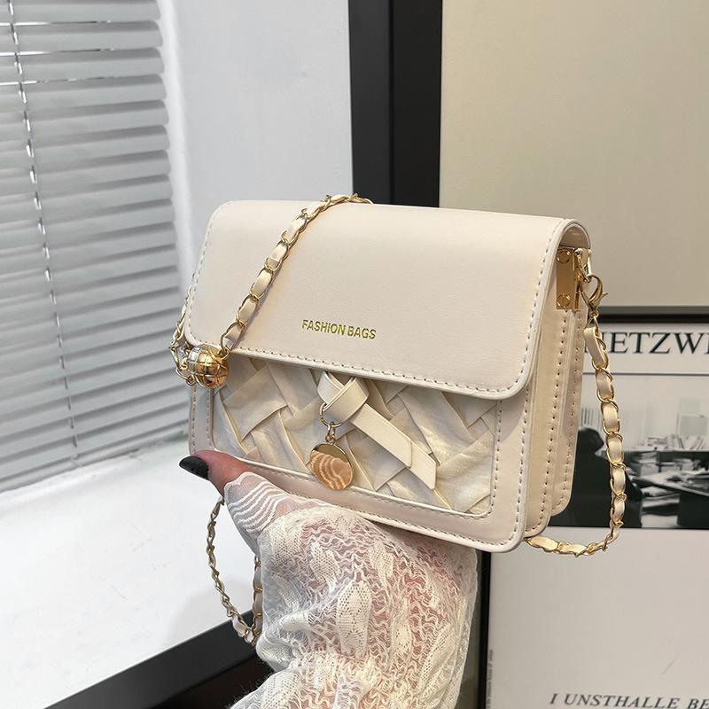 Summer crossbody small bag women's new fashion high-end niche shoulder bag versatile small square bag