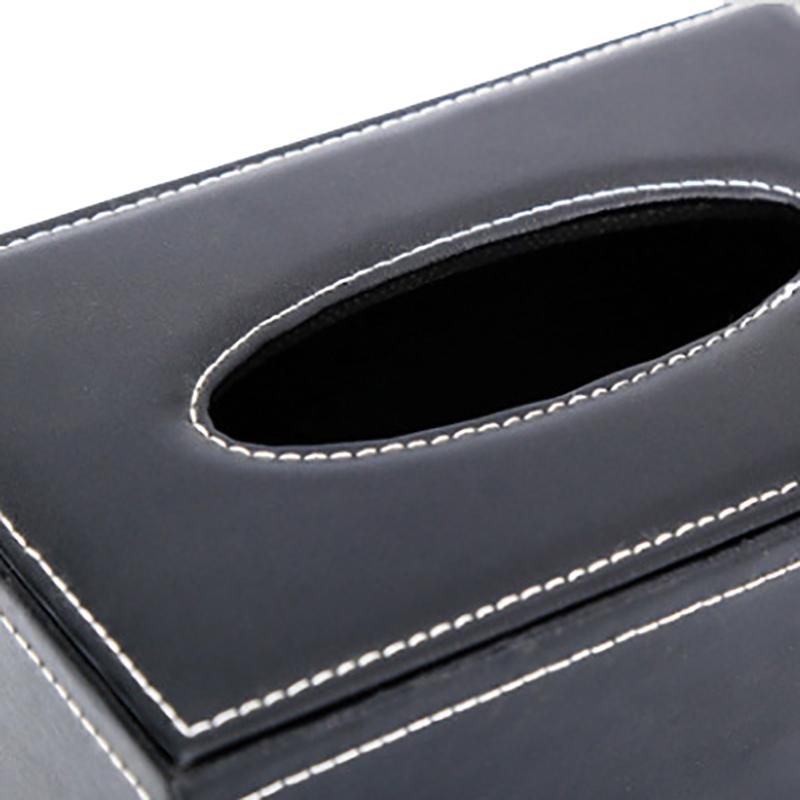 4 velikosti, držák na papír z umělé kůže, obdélníkový držák na kapesníky, úložný box do auta, bytové dekorace, vysoce kvalitní obdélníkový držák na kapesníky