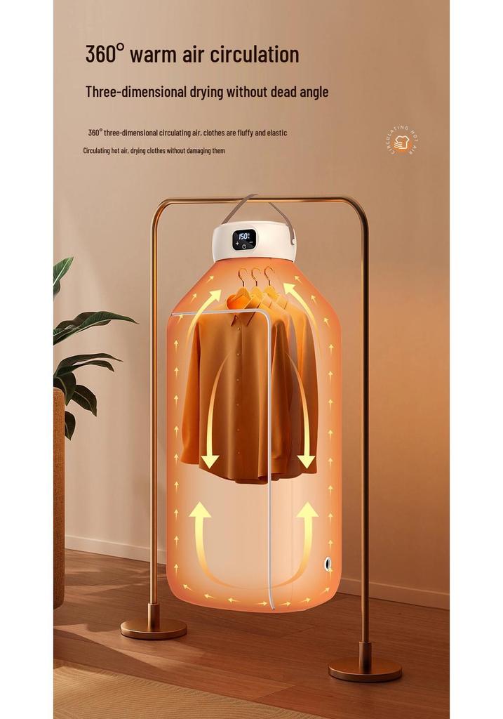 Compact Foldable Travel Baby Clothes Dryer
