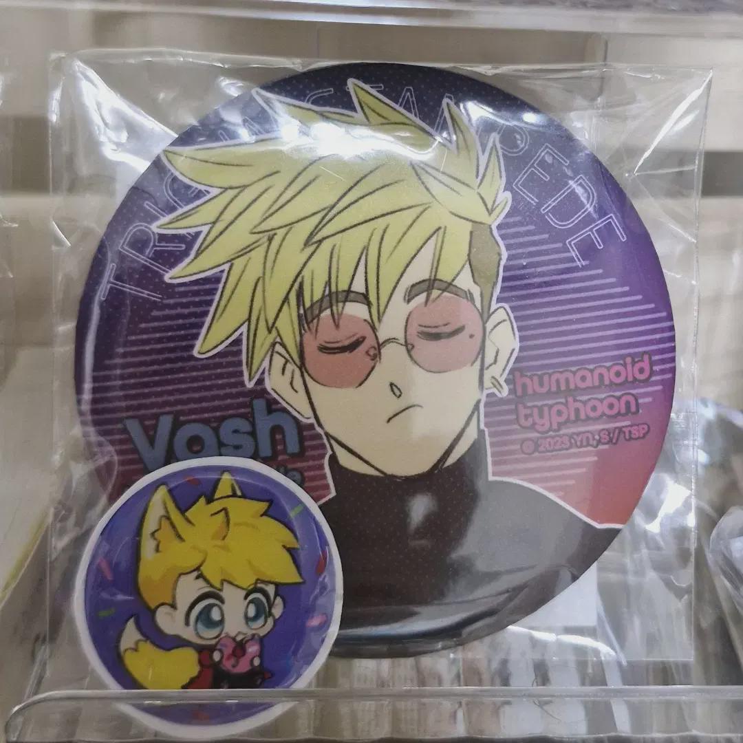 

Значок на банную обувь Trigun Stampede