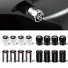4Pcs Aluminum Car Wheel Tire Air Valve Dust Caps  AutoAccessories For Toyota 4runner Harrier Venza Yaris Cross Auris Avensis Chr