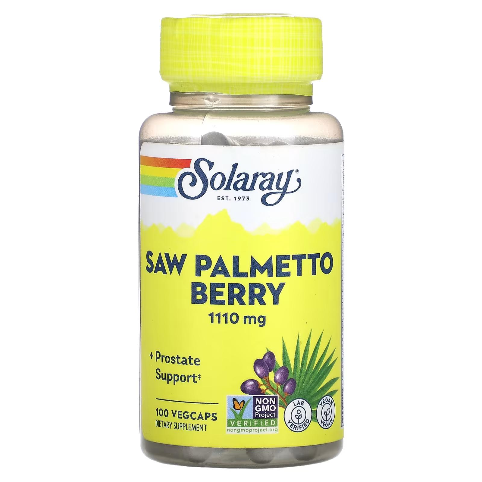 

Saw Palmetto Berry, 100 Vegcaps (555 Mg Per Capsule)