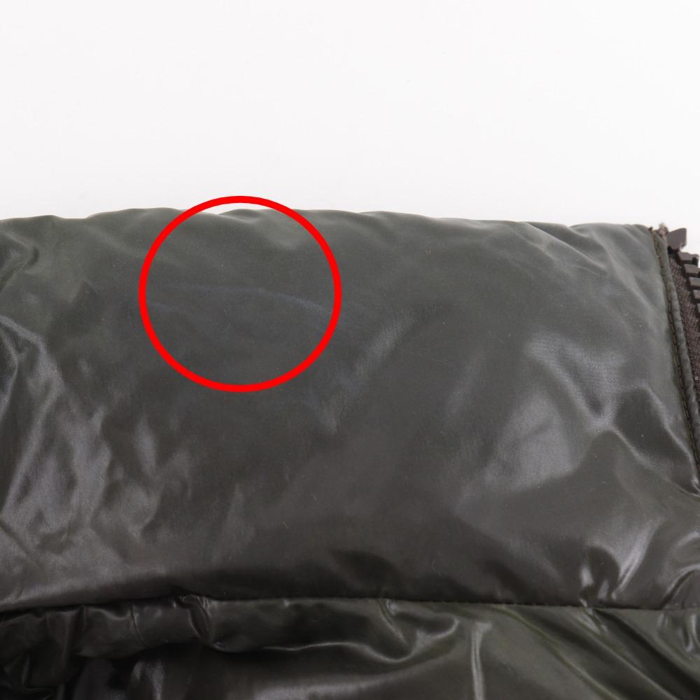 Moncler TIVOLI Daunenjacke 45311 Braun Nylon Damen Gebraucht