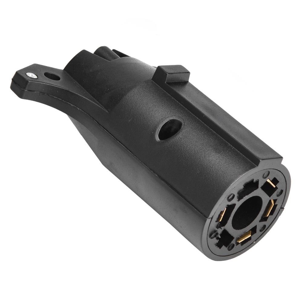 12V 7 to 4 Pin US Standard Trailer Light Plug Truck Cable Connector Adapter