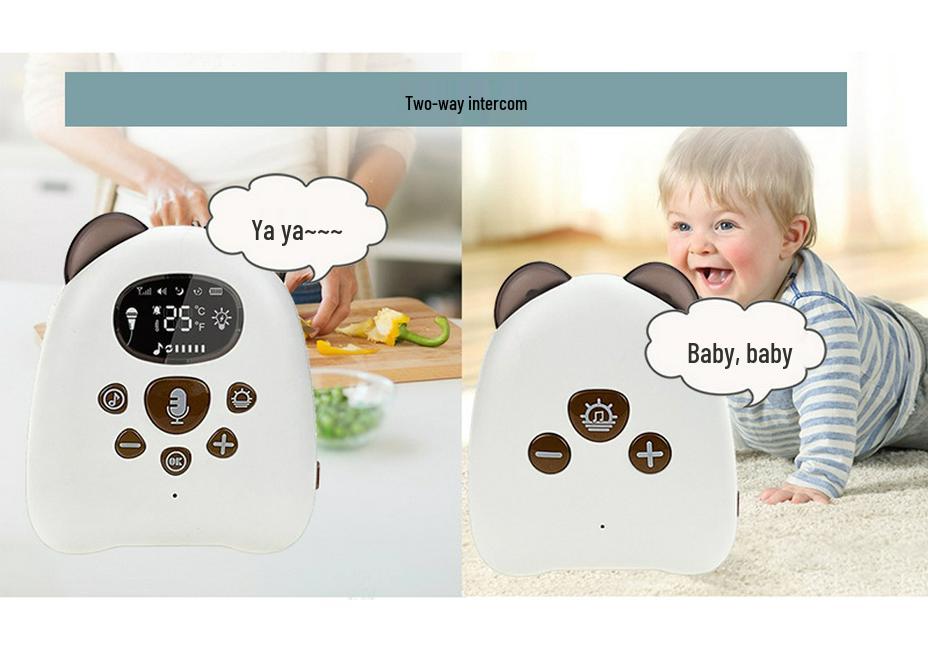 Portable Baby Sleep Aid: White Noise Machine & Lullaby Monitor