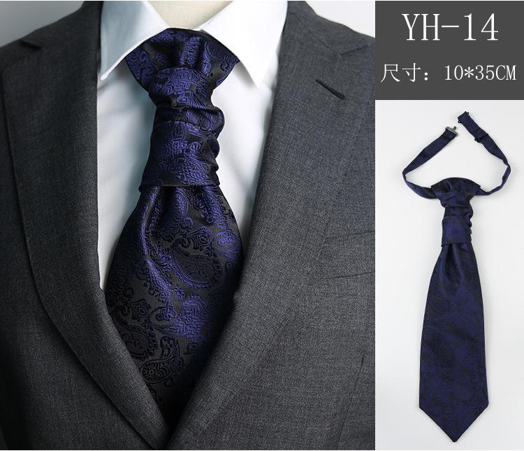 Men'S Tie, Wedding Groom Dinner Meeting Suit Gentleman'S Dress British Burgundy Silk Hong Kong Knot