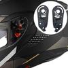 Helmets Visors Shield Gear Base Plate Set for Motorbike Helmets Repair Part Visors Base Plate