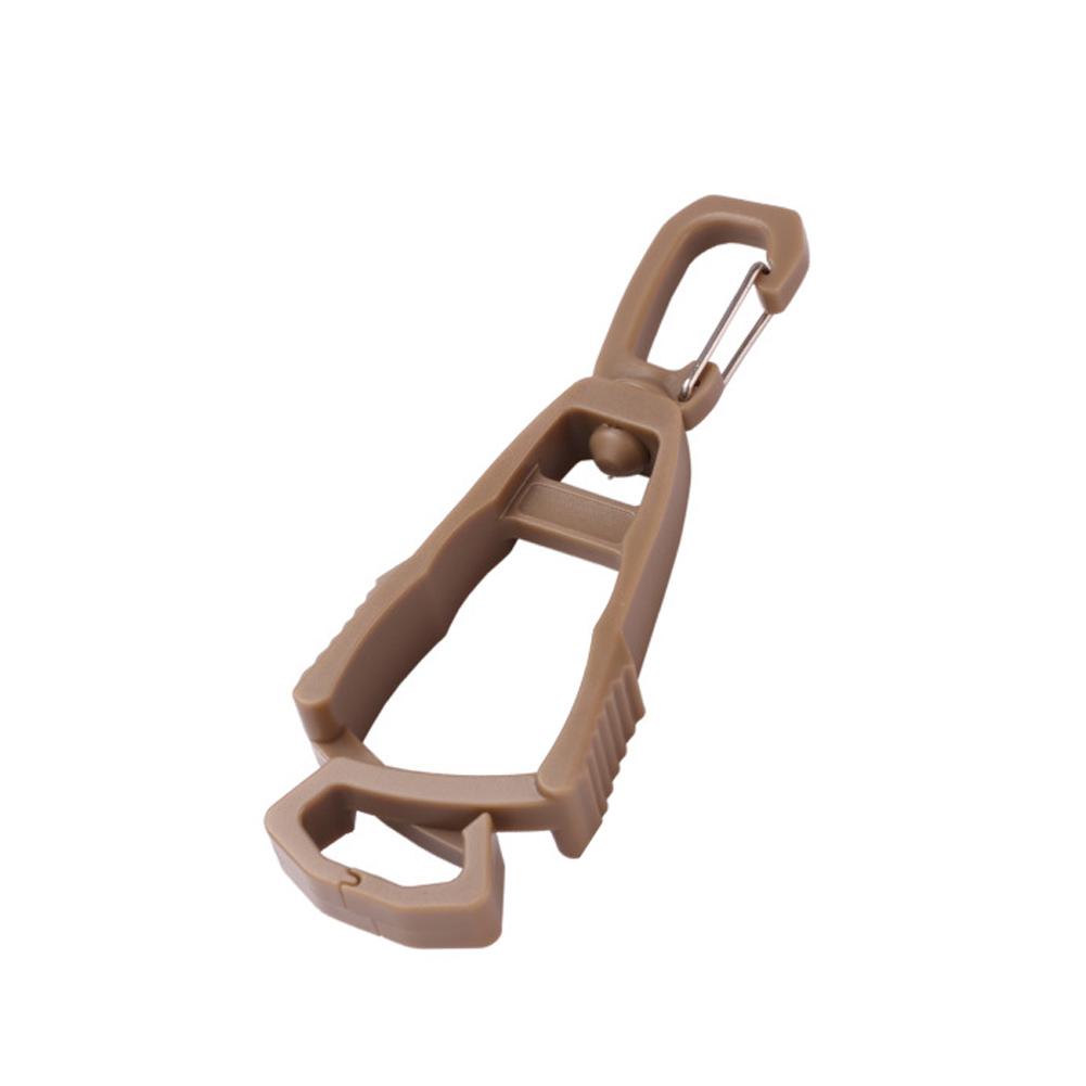 Multi-purpose Tactical Gloves Clip Hanger Anti-drop Hook Work Gloves Holder Water Bottle Keys Safety Clamp Camping Tools 4